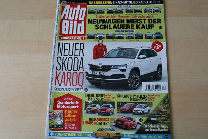 Deckblatt Auto Bild (20/2017)